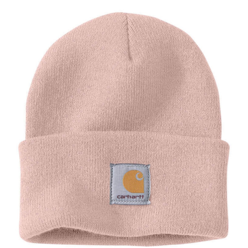 Carhartt Light Pink Knit Cuffed Beanie